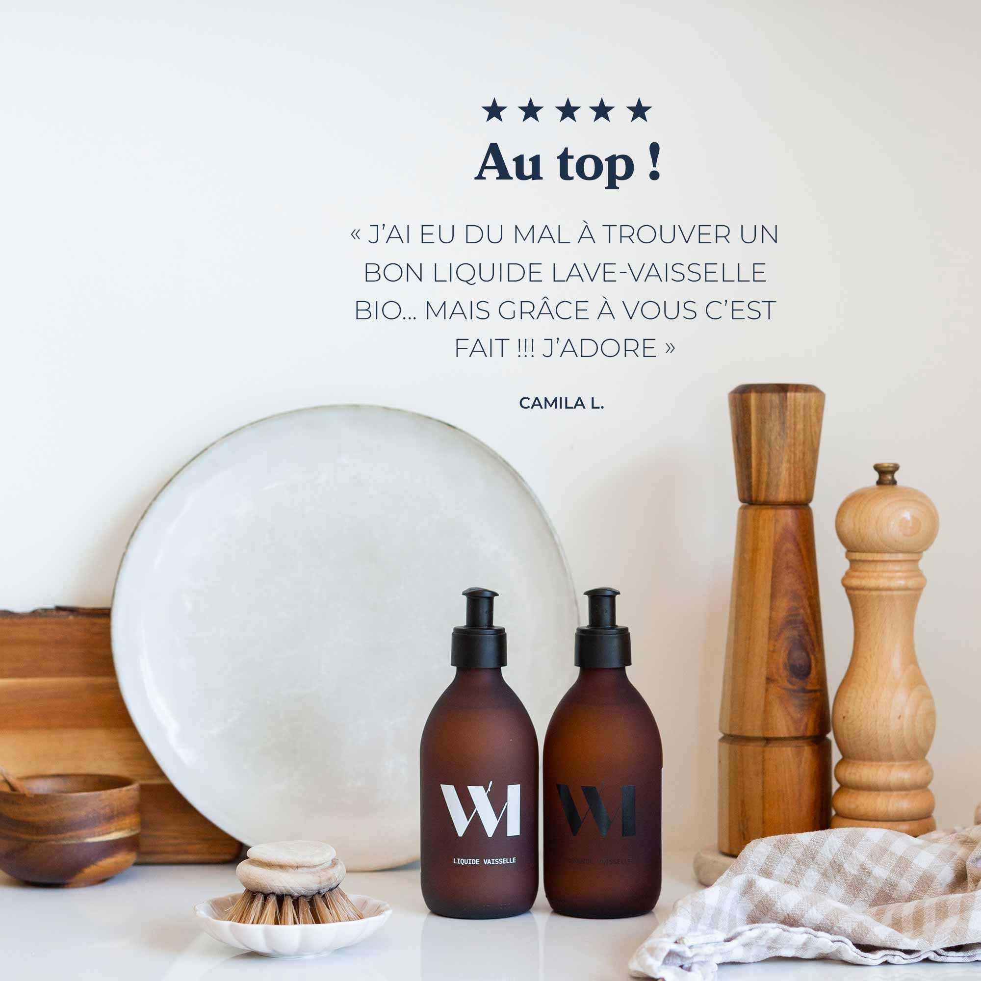 Illutration visuelle 7 de notre Liquide Vaisselle Blanc What Matters