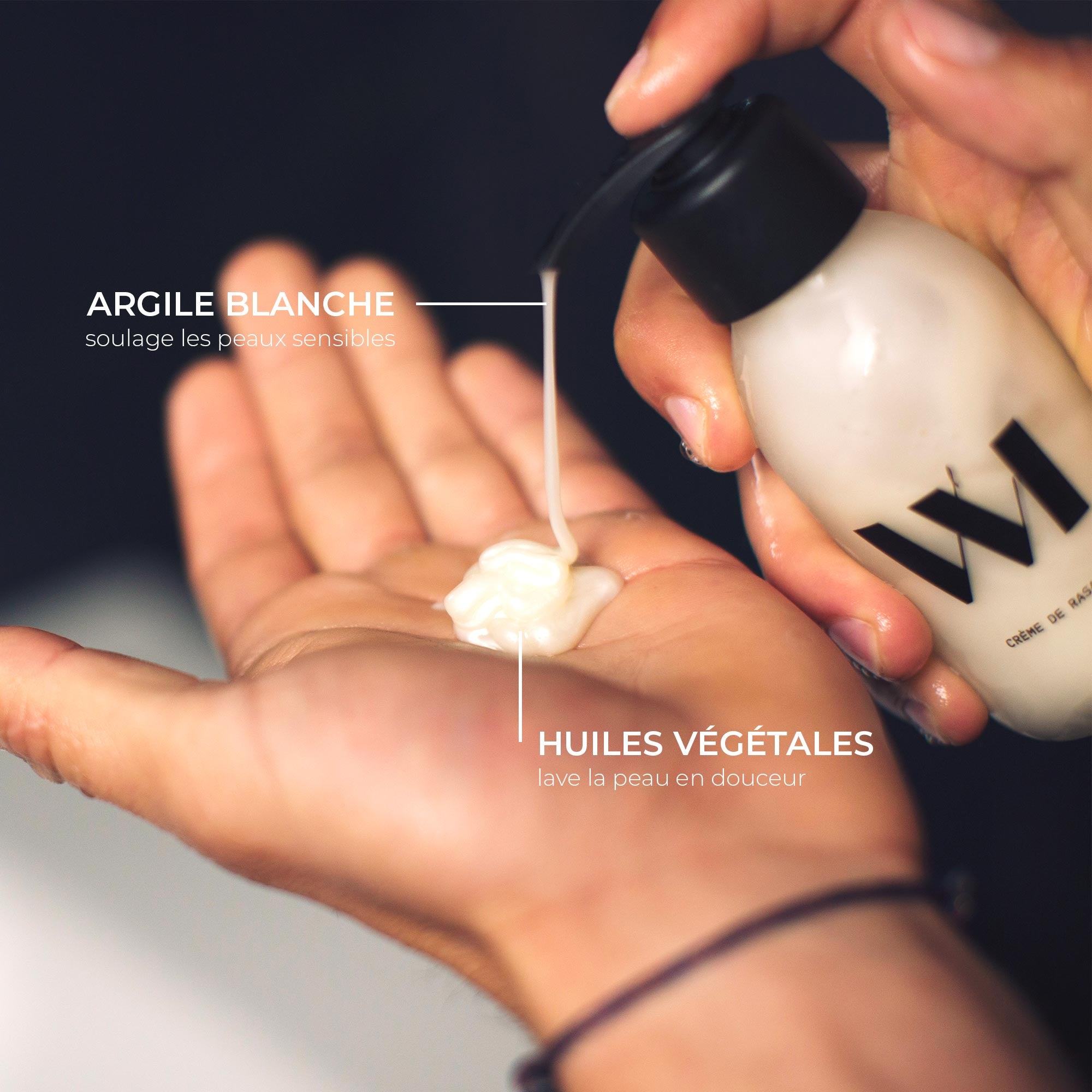 Illutration visuelle 8 de notre Crème de Rasage What Matters