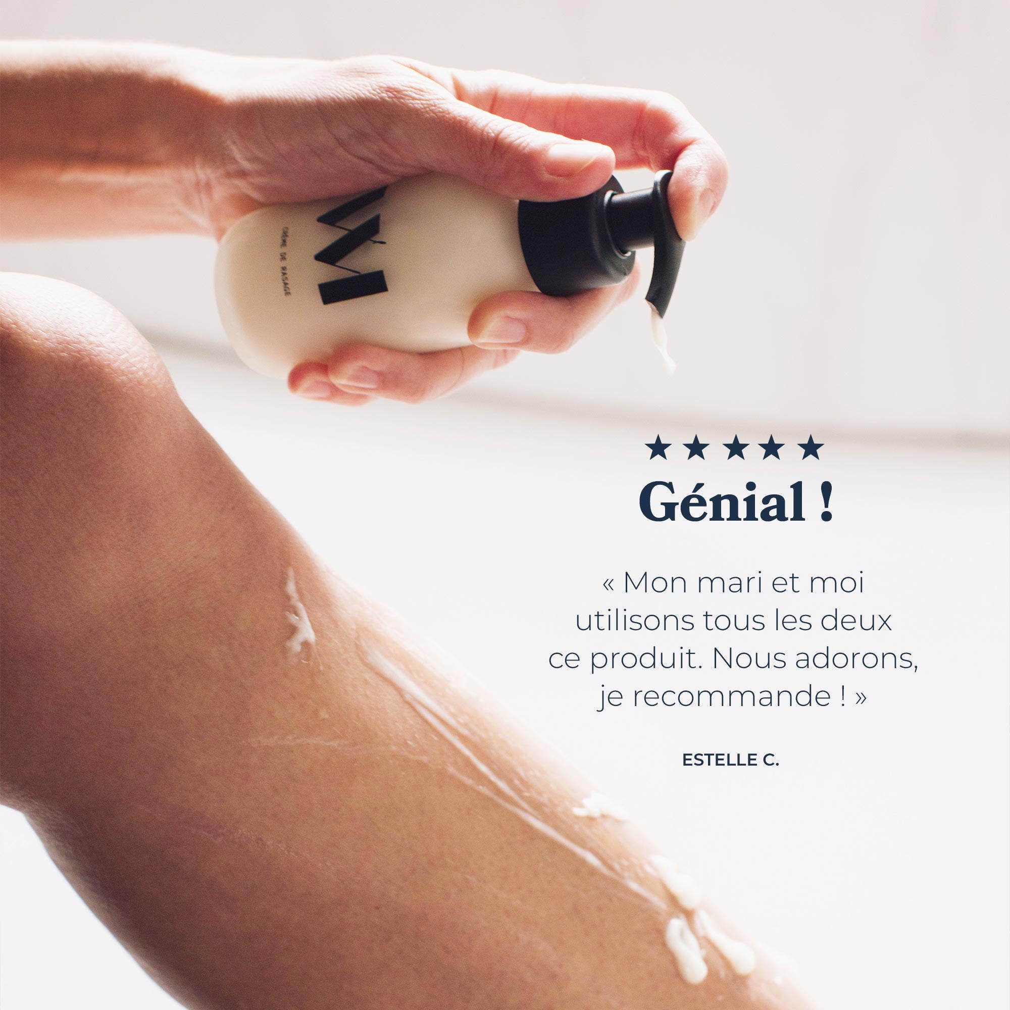 Illutration visuelle 5 de notre Crème de Rasage What Matters