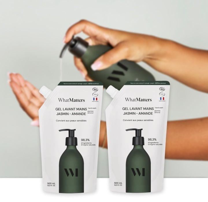 Illutration visuelle 2 de notre Gel Douche | 2 x 500 ml What Matters