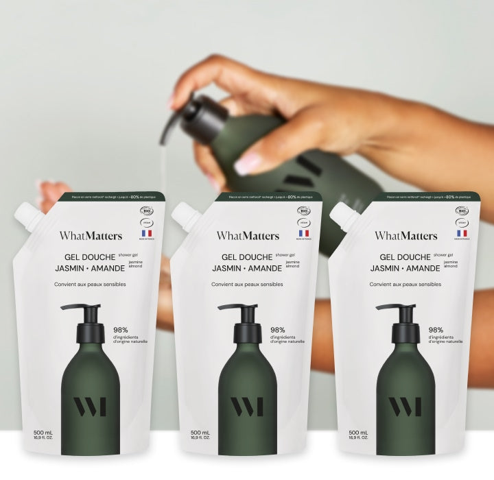 Illutration visuelle 2 de notre Gel Douche | 3 x 500 ml What Matters