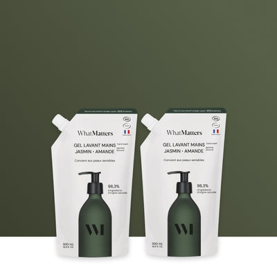 Illutration visuelle 1 de notre Gel Lavant Mains | 2 x 500 ml What Matters