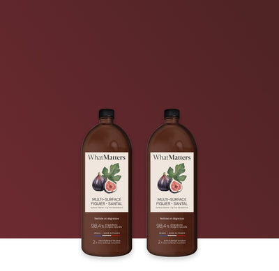Illutration visuelle 1 de notre Multi-Surface Figuier Santal | 2 x 400 ml What Matters