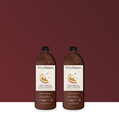 Illutration visuelle 1 de notre Multi-Surface Fleur d'Oranger | 2 x 400 ml What Matters