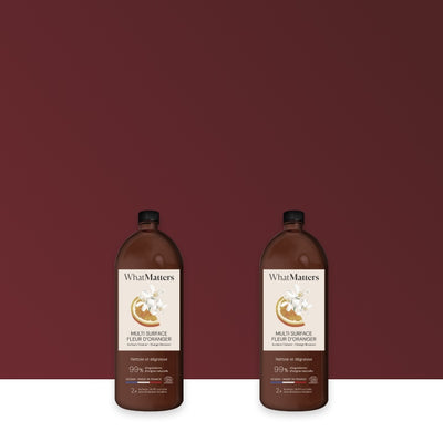 Illutration visuelle 1 de notre Multi-Surface Fleur d'Oranger | 2 x 400 ml What Matters