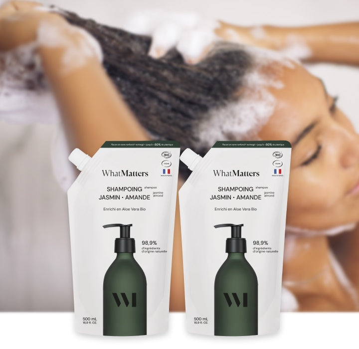 Illutration visuelle 2 de notre Shampoing | 2 x 500 ml What Matters