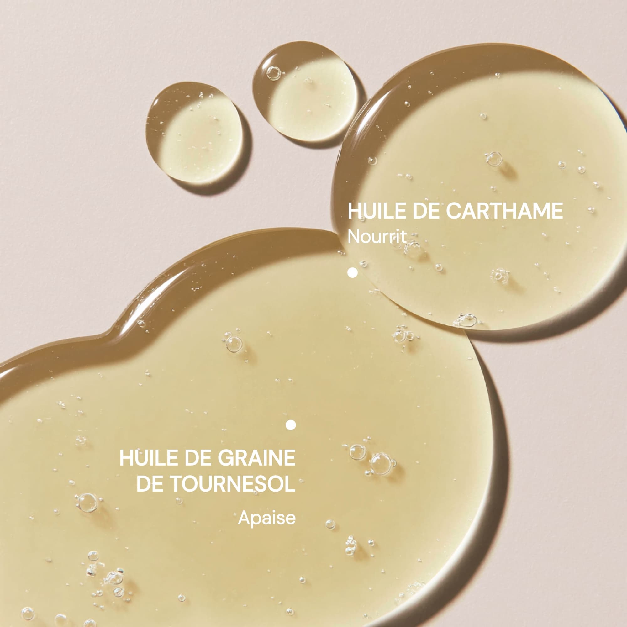 Illutration visuelle 3 de notre Huile Universelle Démaquillante What Matters