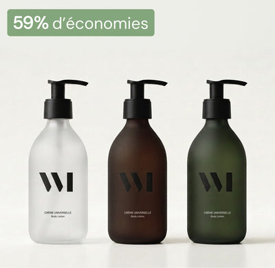 Illutration visuelle 1 de notre Flacon Vide Crème Universelle 290 mL - New Sérigraphie What Matters