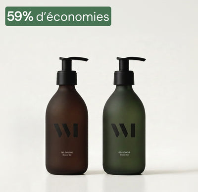 Illutration visuelle 1 de notre Flacon Vide Gel Douche 290 mL - New Sérigraphie What Matters