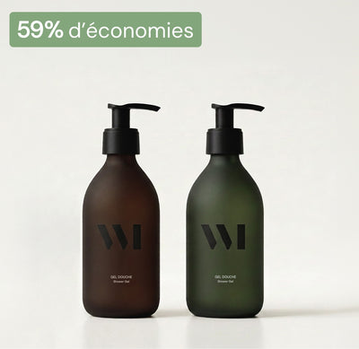 Illutration visuelle 1 de notre Flacon Vide Gel Douche 290 mL - New Sérigraphie What Matters