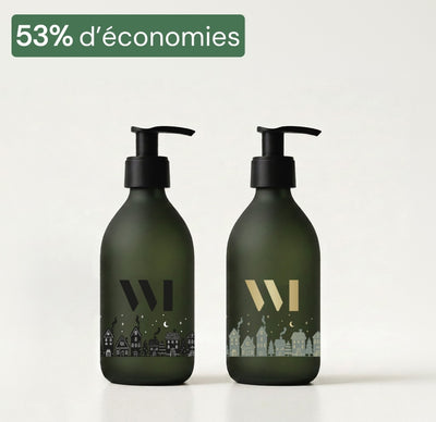 Illutration visuelle 1 de notre Flacon Vide Collection Noël Nuit Étoilée 290 mL What Matters