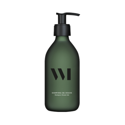 Flacon Vide Shampoing & Gel Douche 290 mL - New Sérigraphie