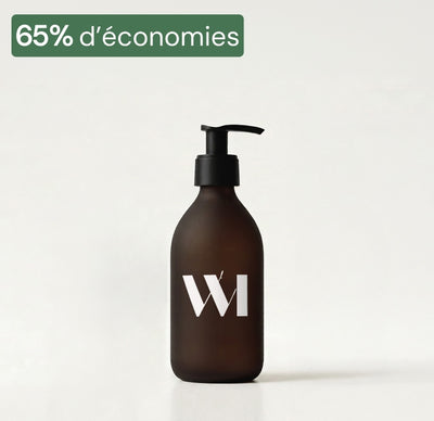 Illutration visuelle 1 de notre Flacon Vide Ambré 290 mL What Matters