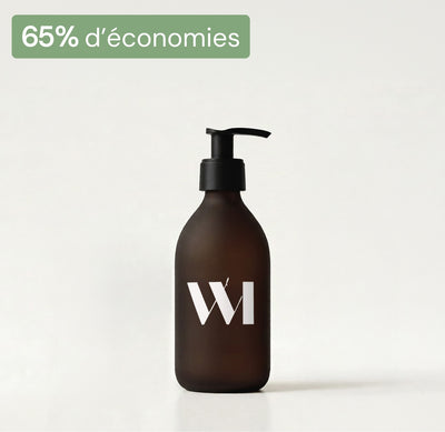 Illutration visuelle 1 de notre Flacon Vide Ambré 290 mL What Matters
