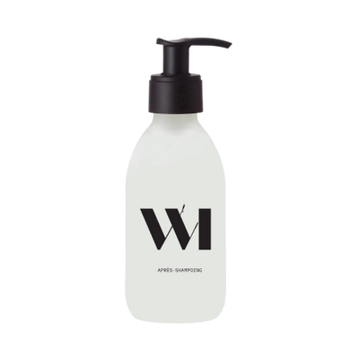 Flacon vide Après-shampoing 300ml - sérigraphie noire