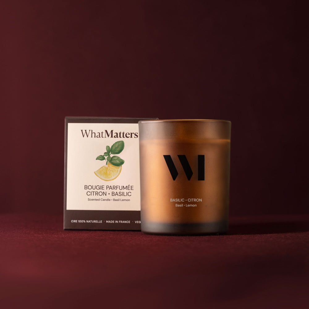 Illutration visuelle 6 de notre Bougie Parfumée Basilic Citron What Matters