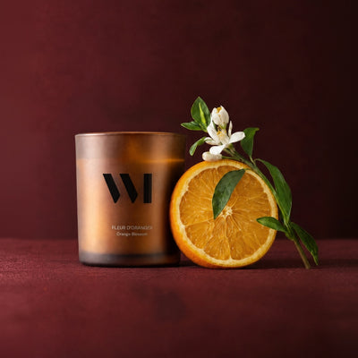 Illutration visuelle 1 de notre Bougie Parfumée Fleur d'Oranger What Matters