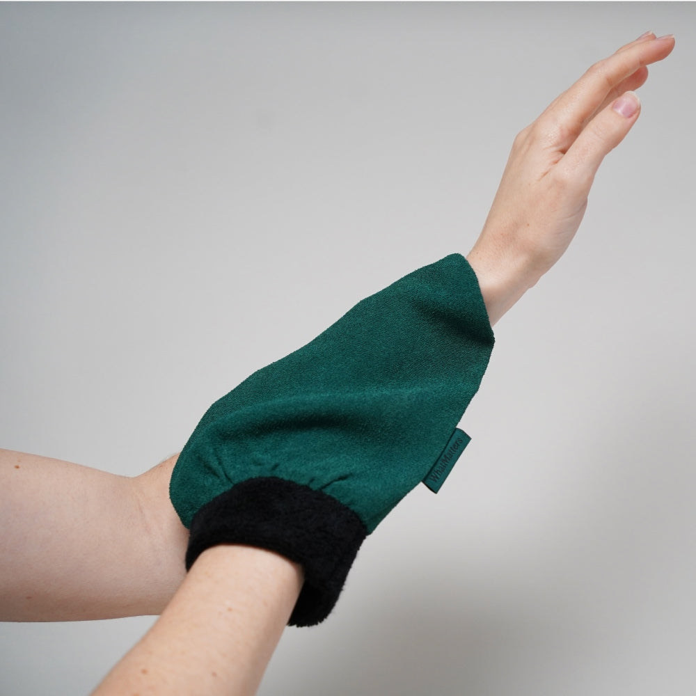 Illutration visuelle 2 de notre Gant Exfoliant What Matters