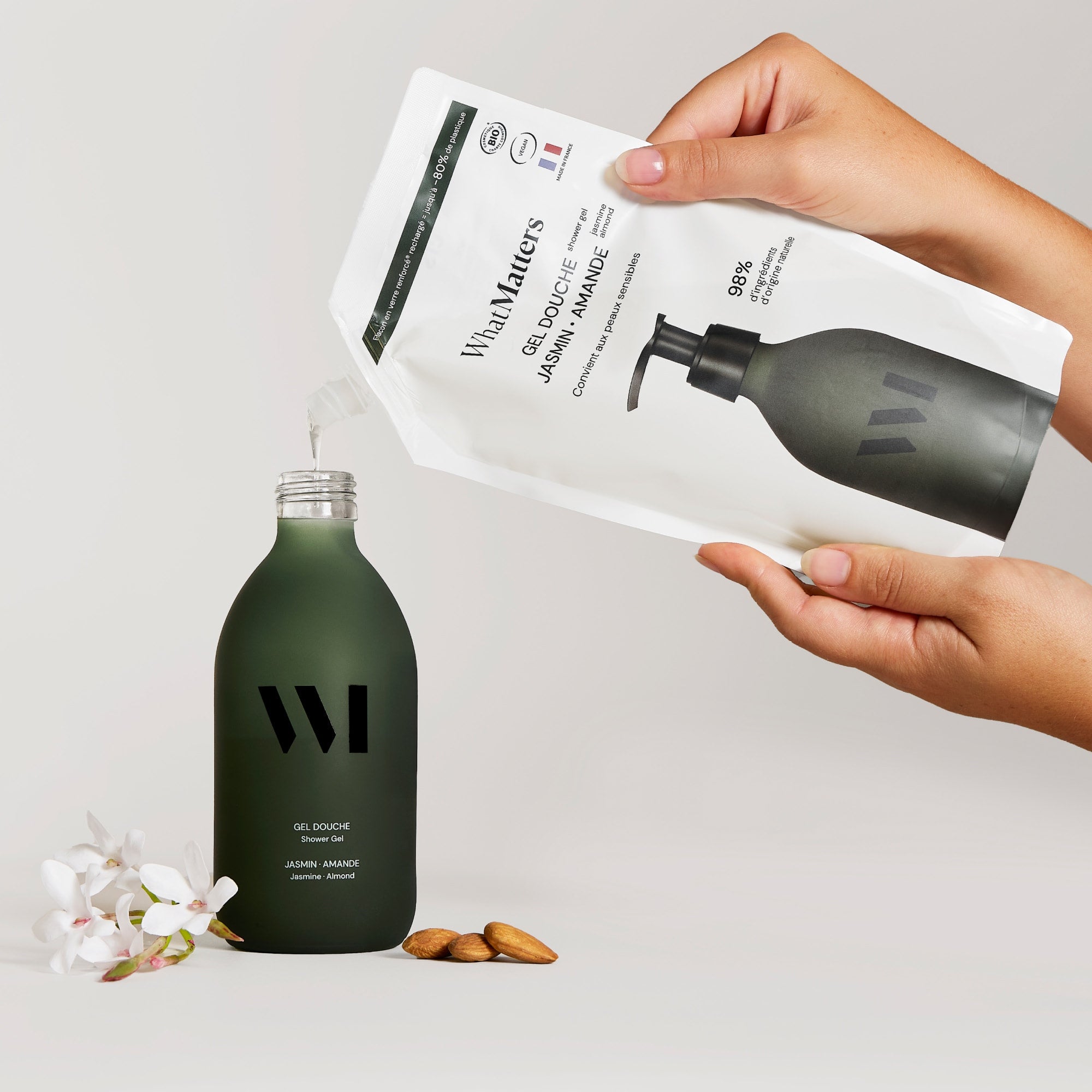 Illutration visuelle 3 de notre Gel Douche What Matters