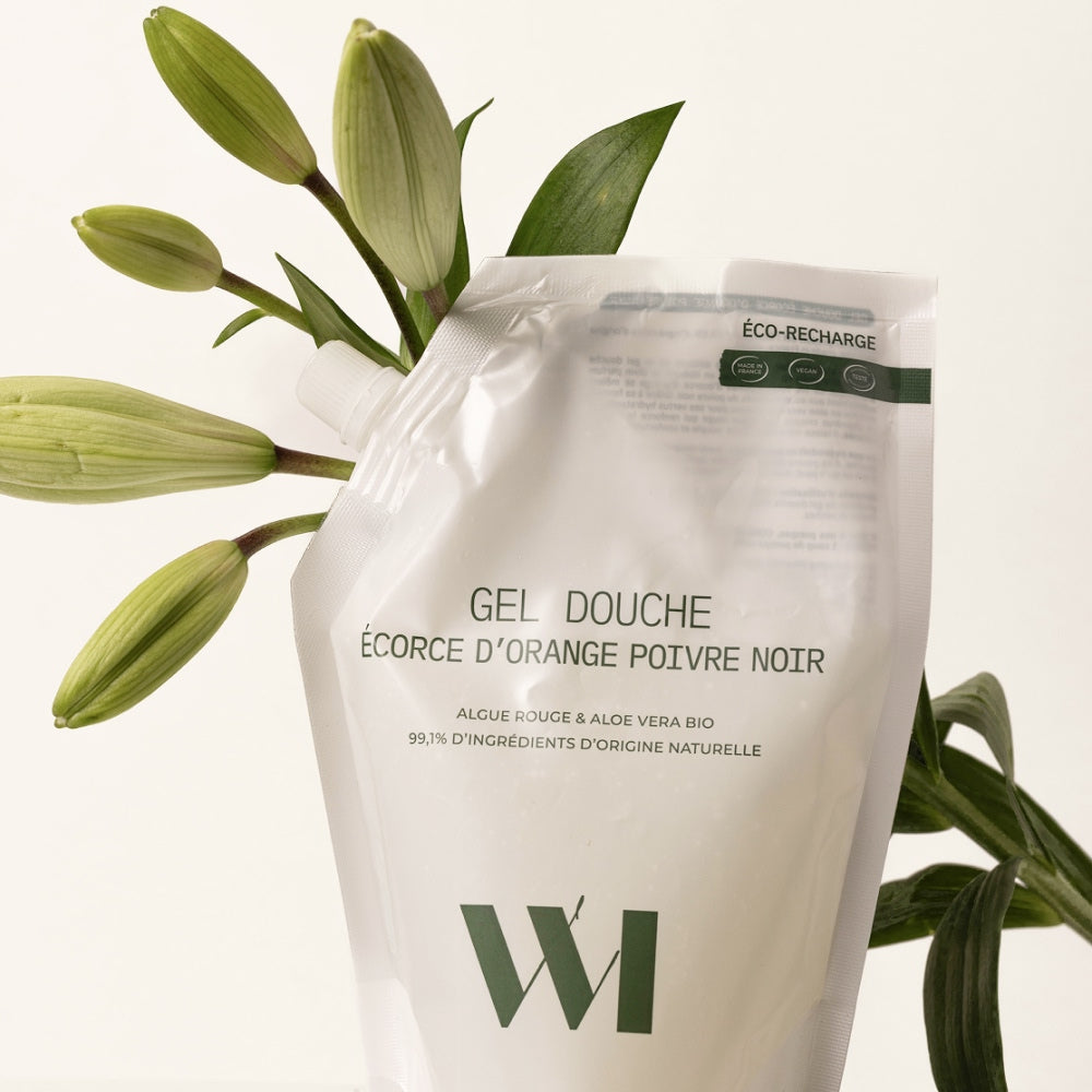 Illutration visuelle 8 de notre Gel Douche | Écorce d'Orange Poivre Noir What Matters