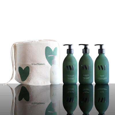 Illutration visuelle 1 de notre Kit 3 Hygiène Premium What Matters