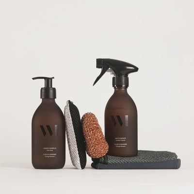Illutration visuelle 1 de notre Kit Essentiels Nettoyage What Matters