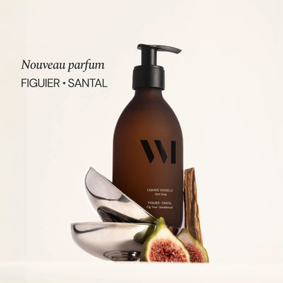 Illutration visuelle 1 de notre Liquide Vaisselle | Figuier Santal What Matters