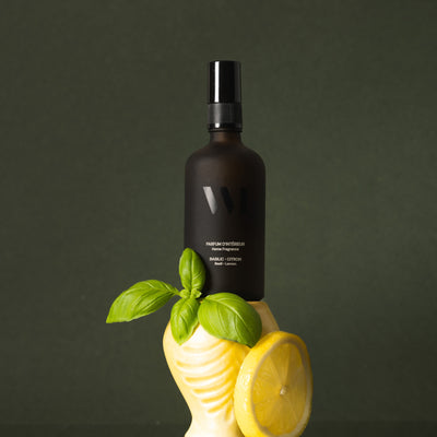 Illutration visuelle 1 de notre Parfum d'Intérieur Imparfait | Basilic Citron What Matters