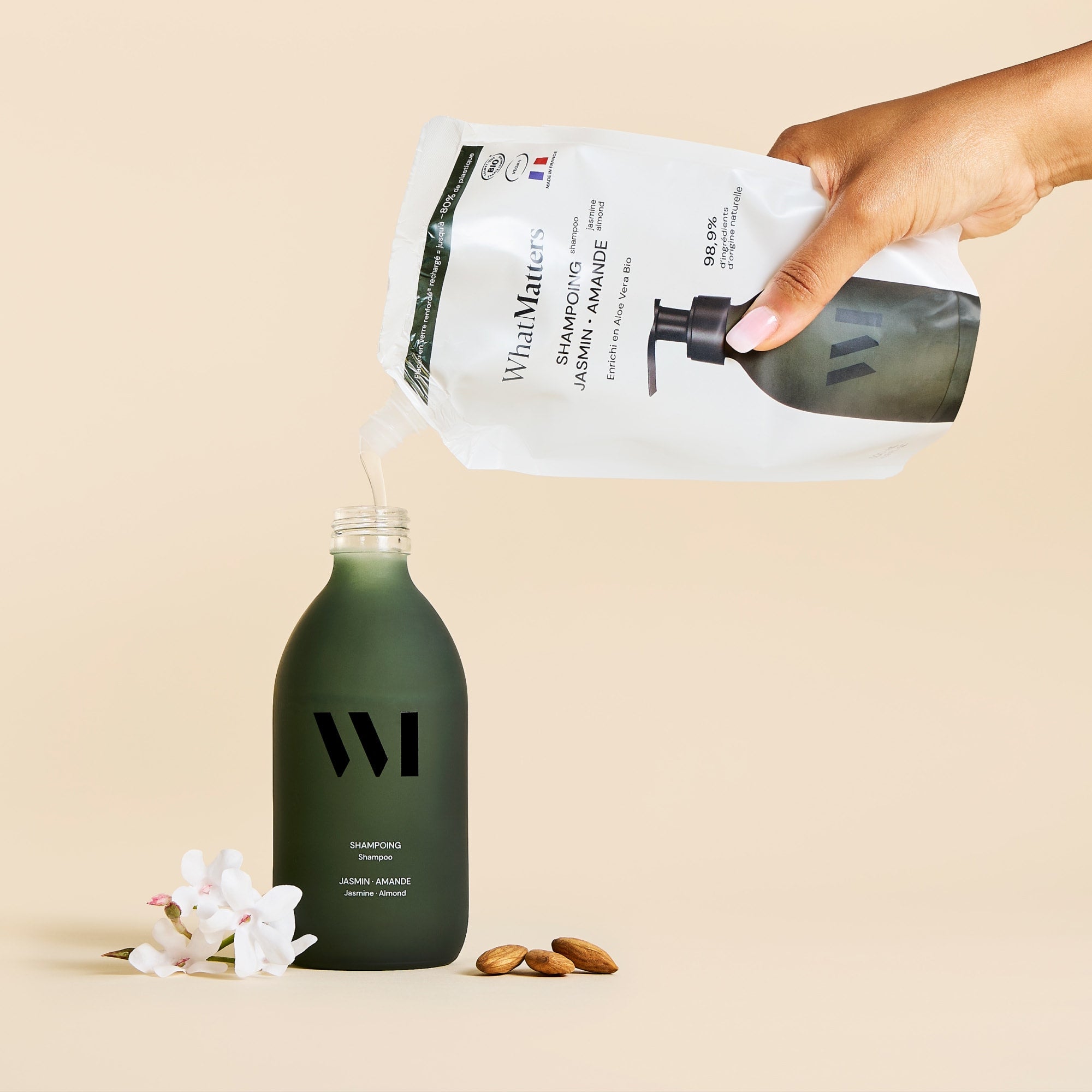 Illutration visuelle 2 de notre Shampoing What Matters
