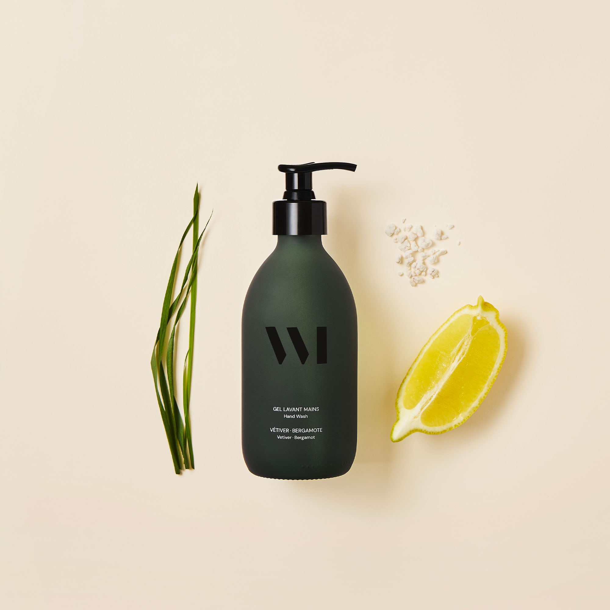 Illutration visuelle 6 de notre Gel Lavant Mains | Vétiver Bergamote What Matters