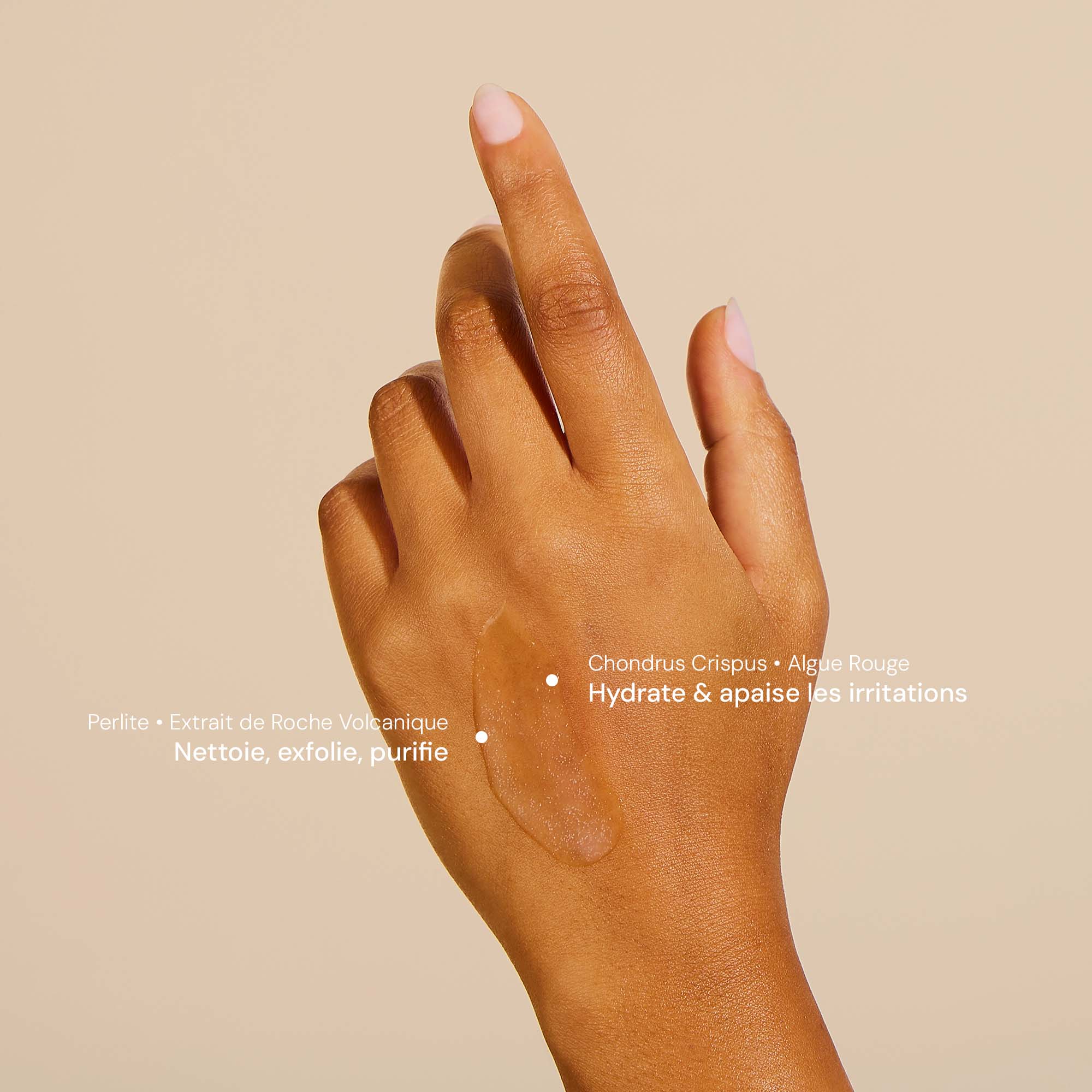 Illutration visuelle 3 de notre Gel Lavant Mains | Vétiver Bergamote What Matters