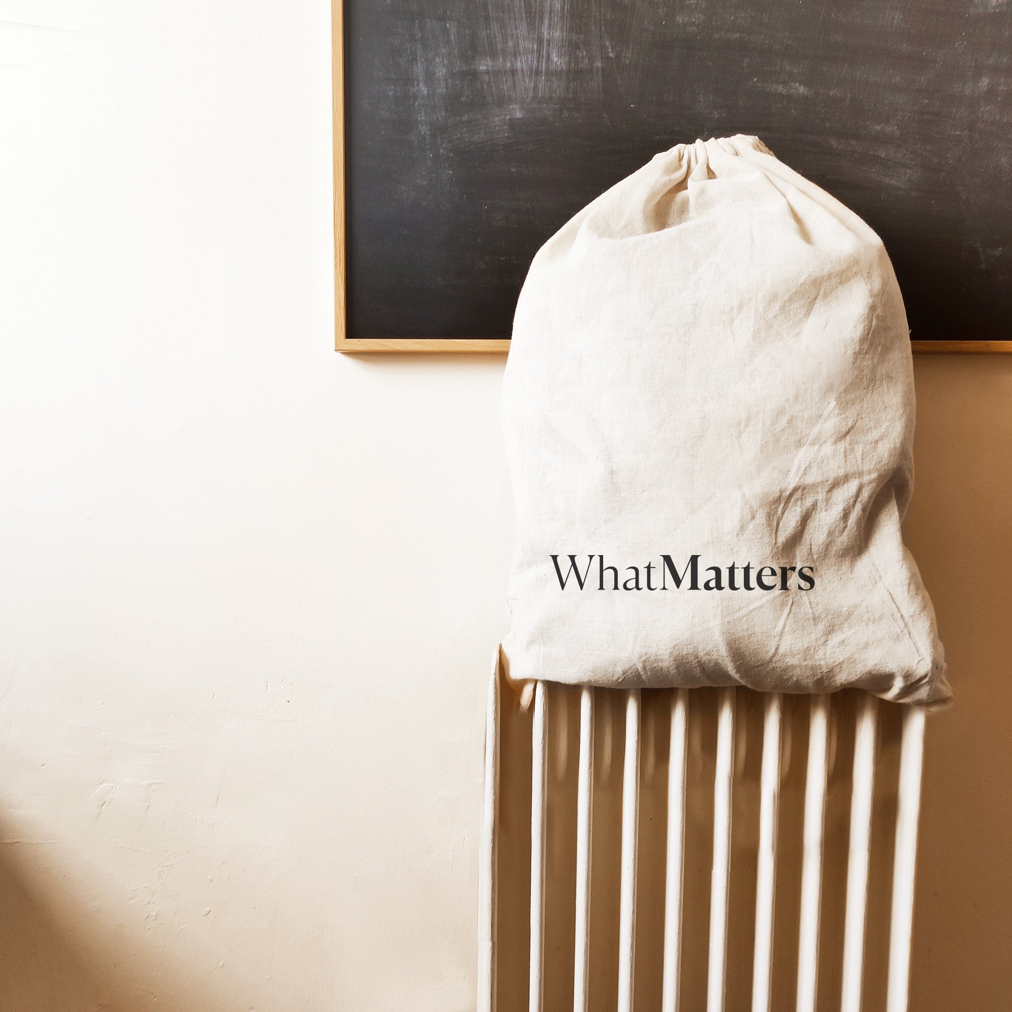 Illutration visuelle 2 de notre Sac à linge What Matters