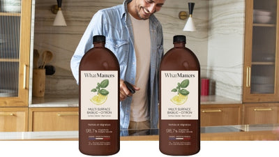 Illutration visuelle 1 de notre Multi-Surface Basilic Citron | 2 x 400 ml What Matters