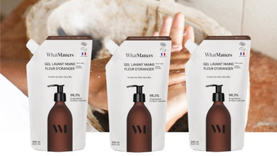 Illutration visuelle 1 de notre Gel Lavant Mains Fleur d'Oranger | 3 x 500 ml What Matters