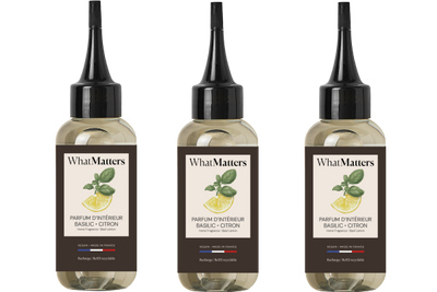 Parfum d'Intérieur Basilic Citron | 3 x 100ml