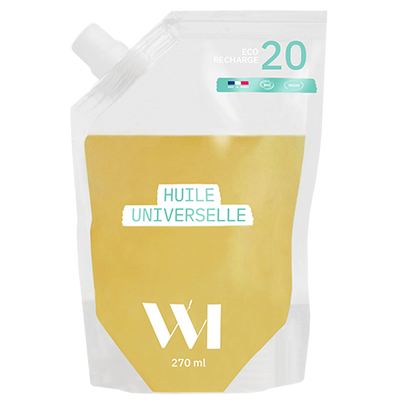 Fiche-Produit | sku | Huile-Universelle | sku-270ml | What Matters