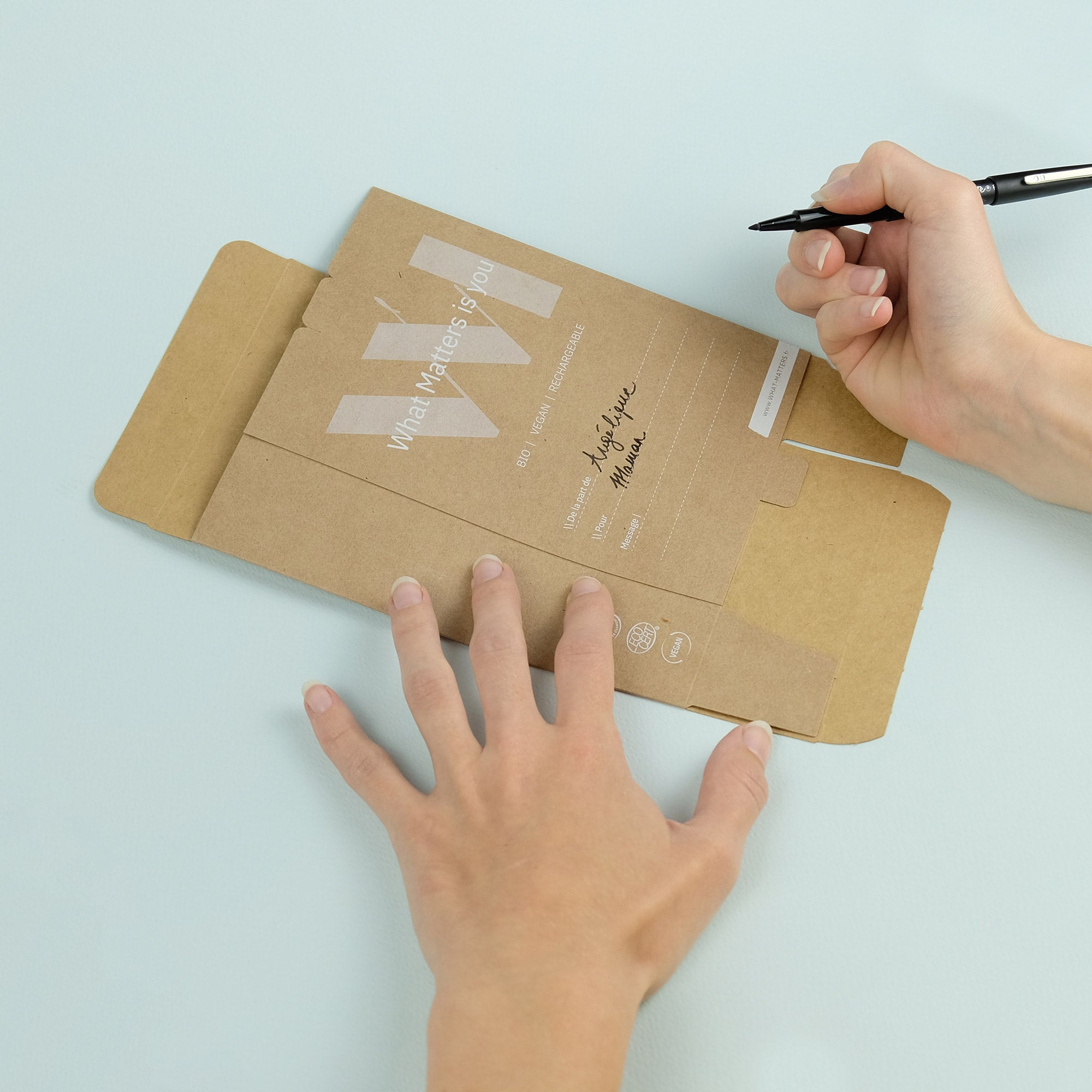 Illutration visuelle 4 de notre Etuis Cadeau Kraft What Matters
