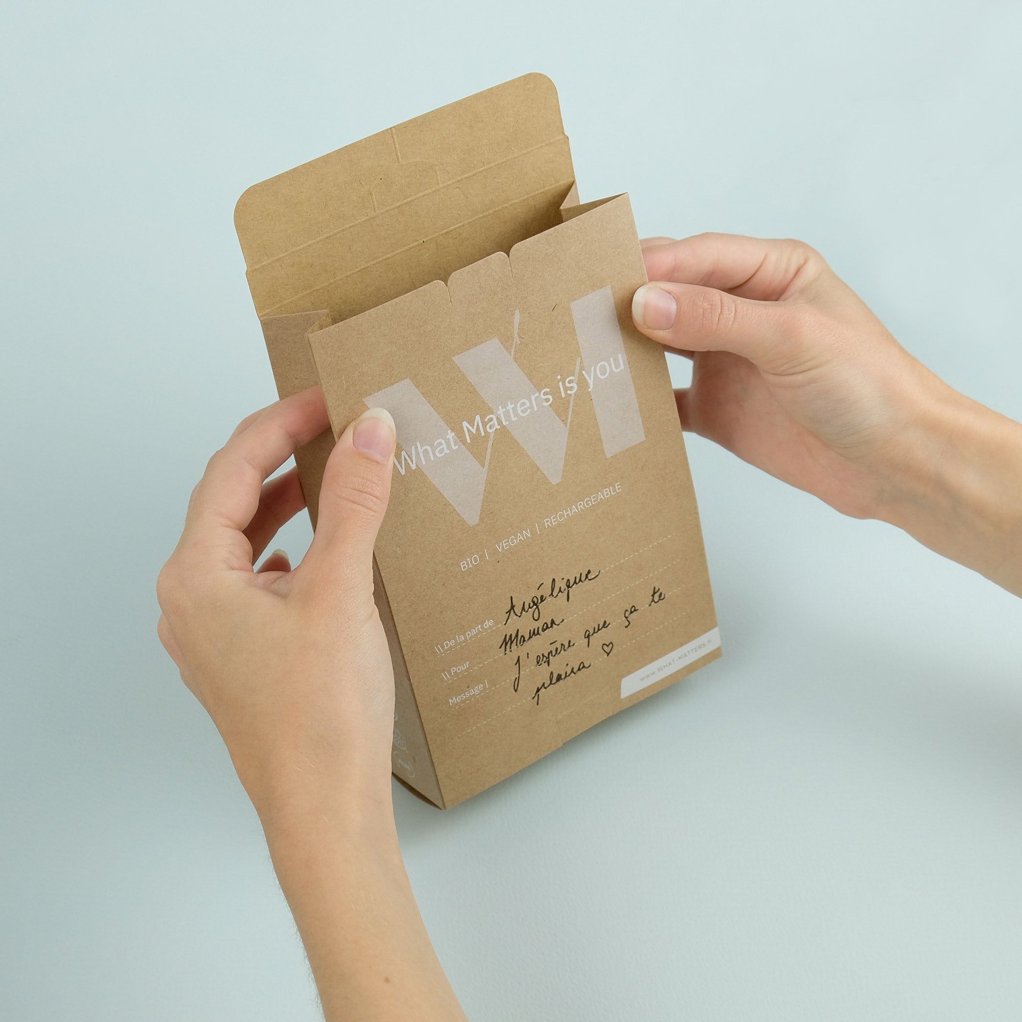 Illutration visuelle 5 de notre Etuis Cadeau Kraft What Matters