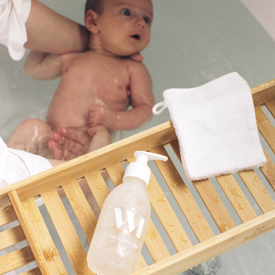 Débarbouillette bébé ou gant de toilette enfant 